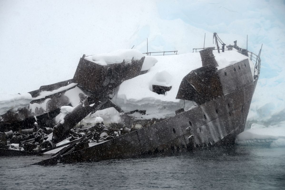 02C The Abandoned Old Whaling Ship Gouvernoren In Foyn Harbour On Quark Expeditions Antarctica Cruise